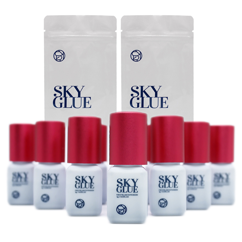 10 Bottles SKY Glue For Eyelas - Eyelash Extension Korean Style avis et prix