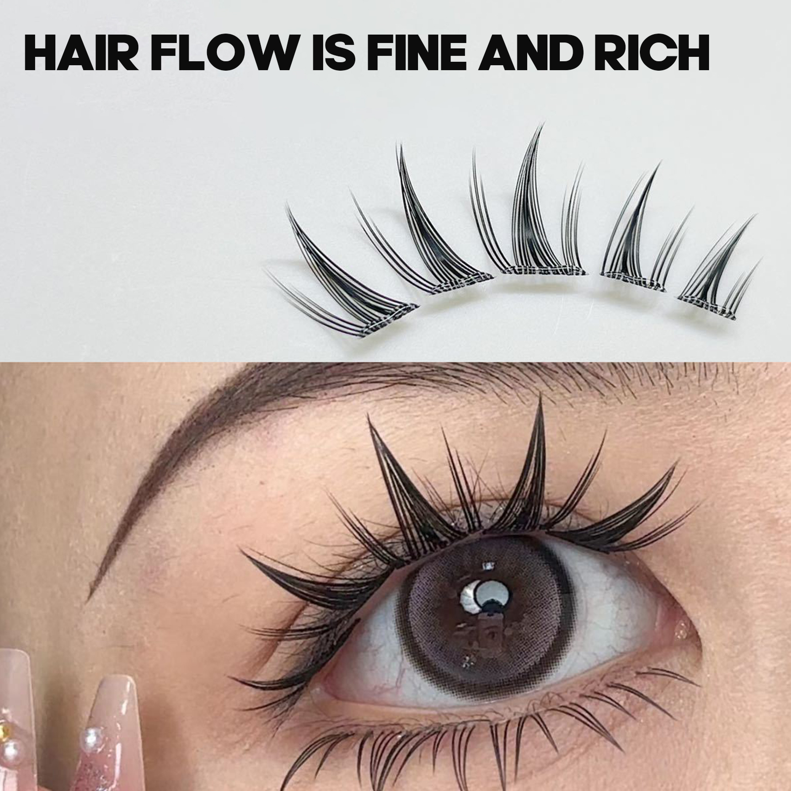 11-13mm False Eyelashes No Glu - Eyelash Extension No 11 avis et prix