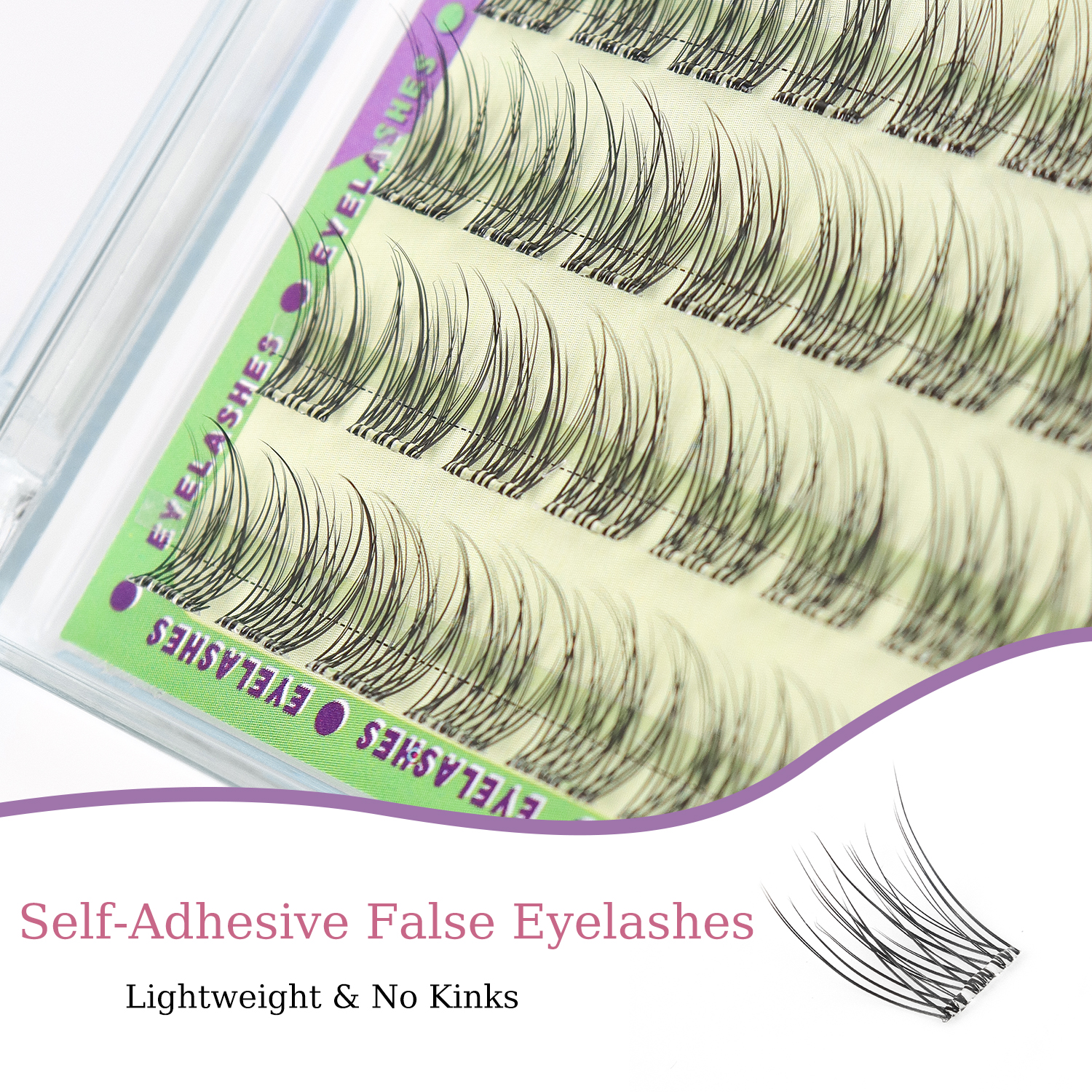 120PCS Natural Self Adhesive E - Eyelash Extension No 11 avis et prix