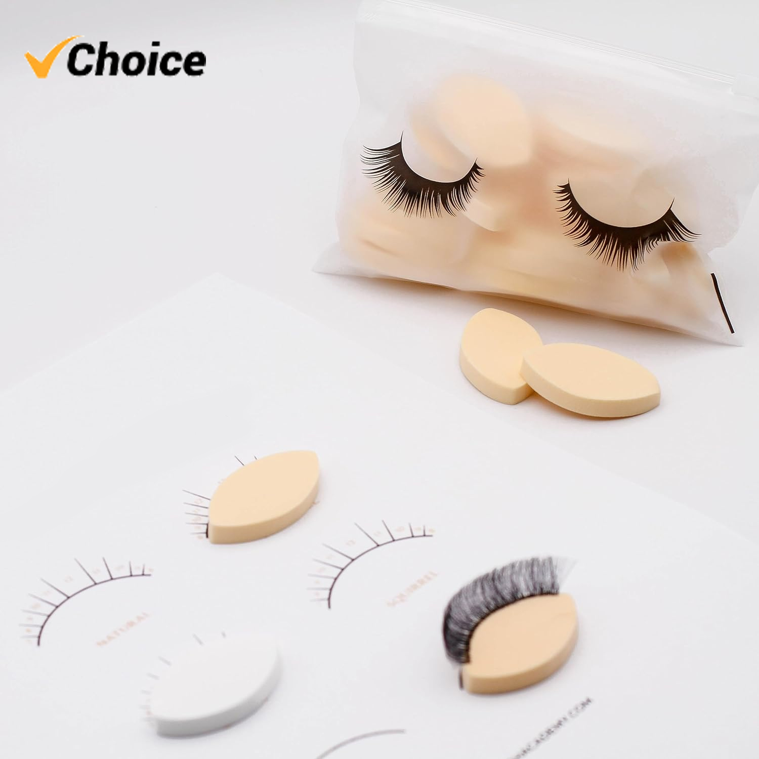 Beginner Lash Map Chart Wispy  - Lash Mapping Sticker avis et prix