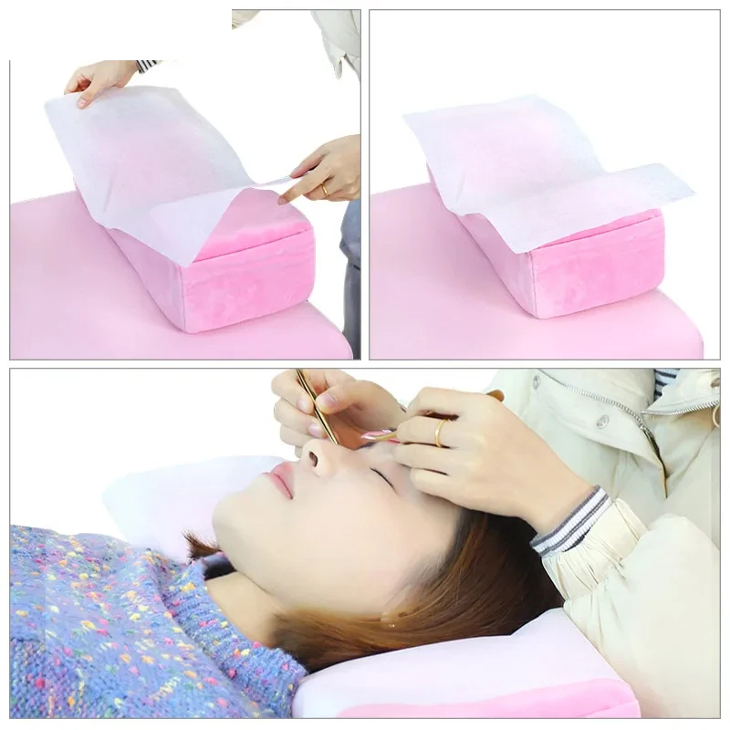 Grafted Eyelash Pillow Neck Su - Eyelash Extension Salon avis et prix