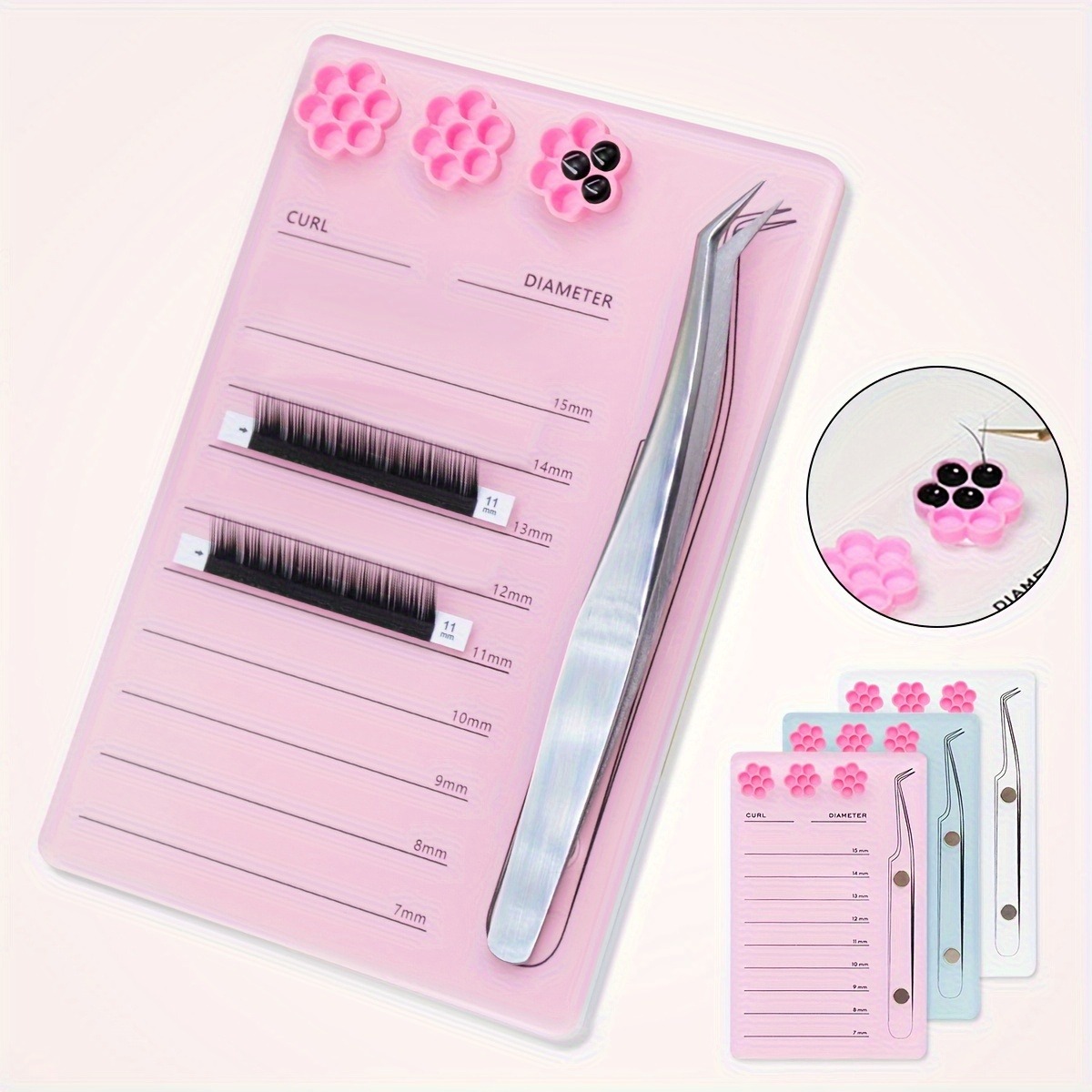Eyelash Extension Scale Holder - Lash Mapping Sticker avis et prix