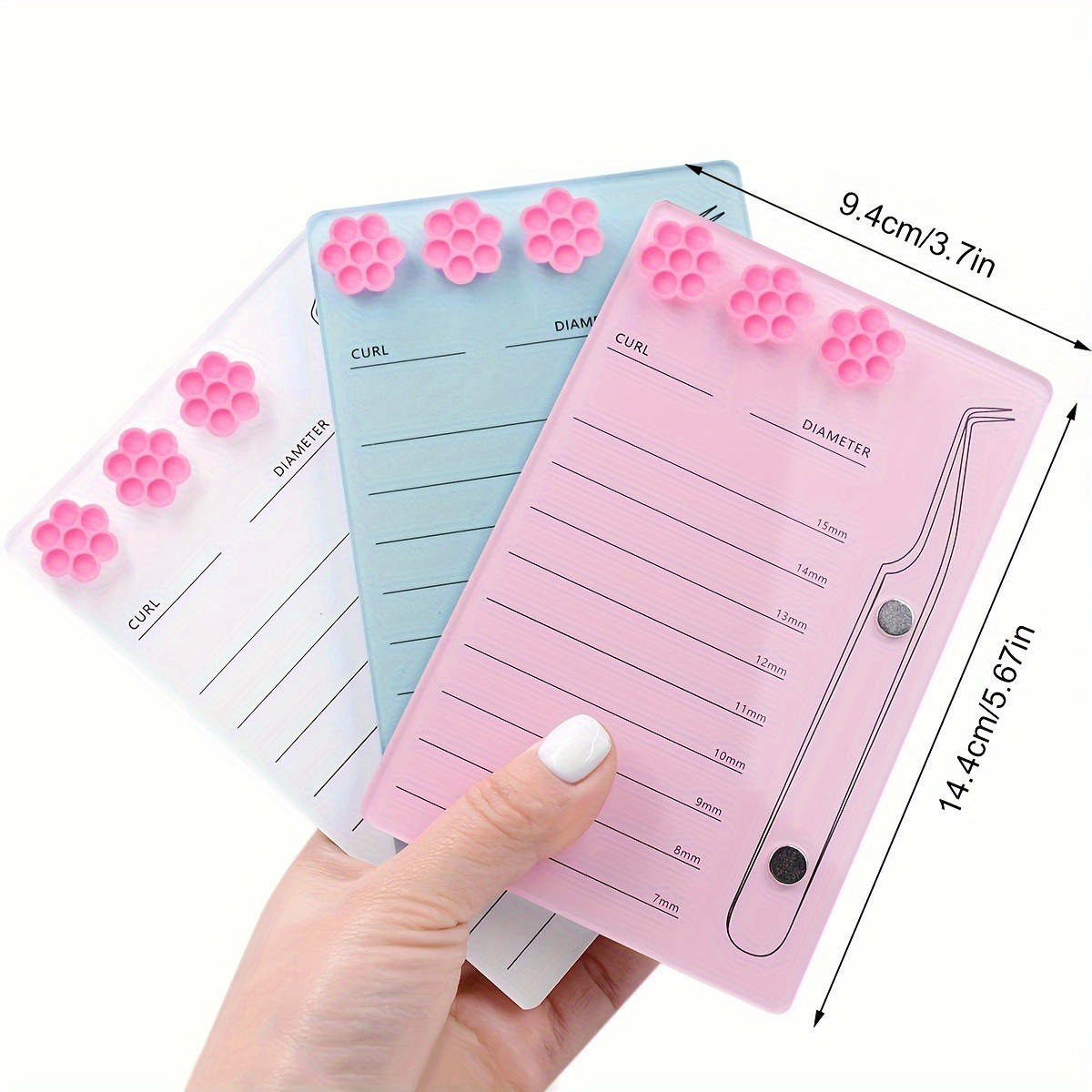 Eyelash Extension Scale Holder - Lash Mapping Sticker avis et prix