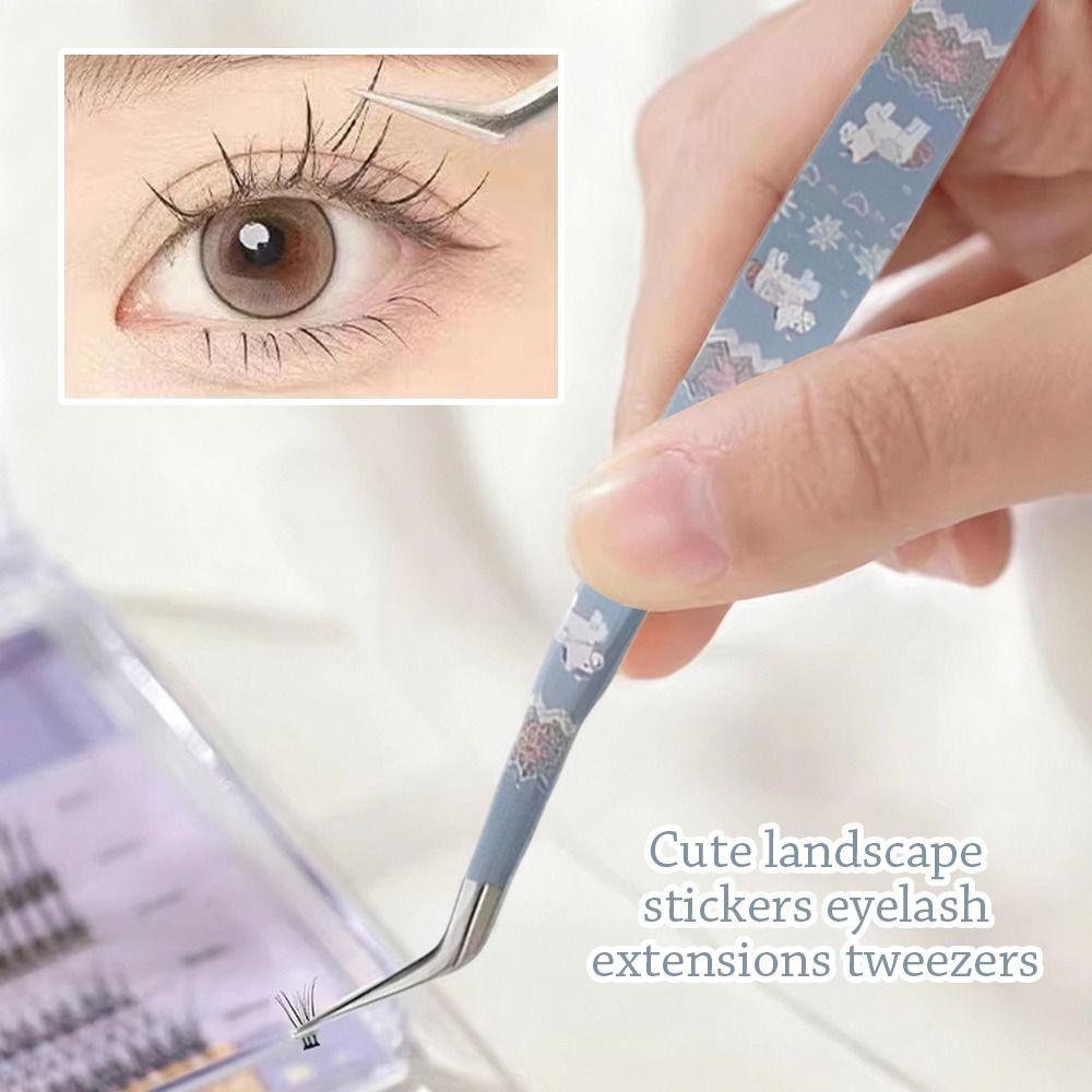 Stainless Steel Curved Sticker - Lash Mapping Sticker avis et prix
