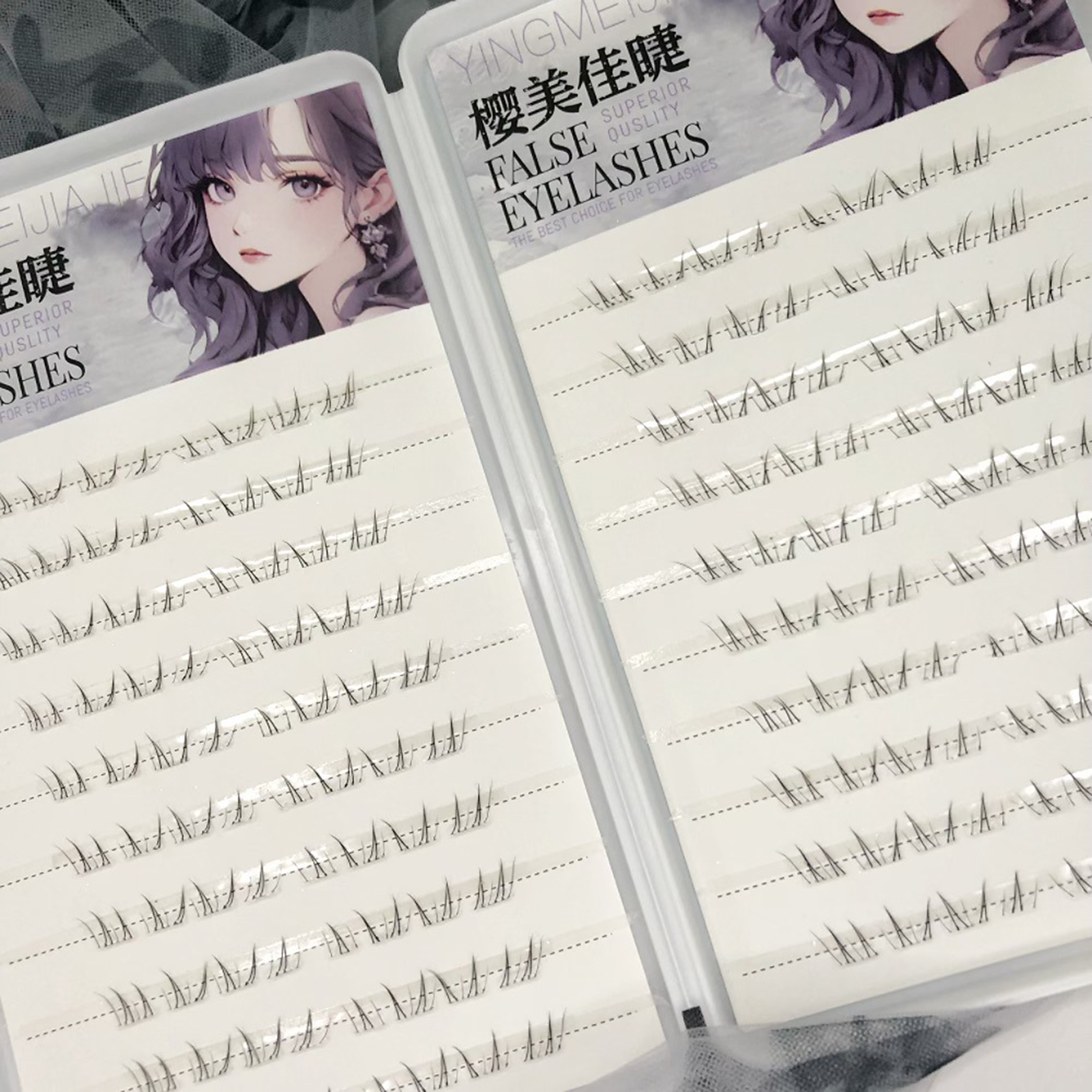 4-6mm No Glue False Eyelashes  - Eyelash Extension Korean Style avis et prix