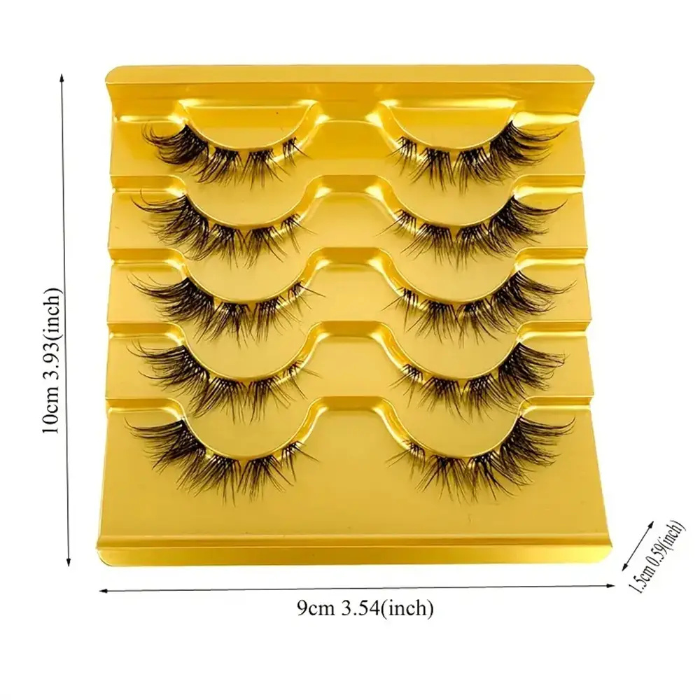 5 Pairs Eyelashes Invisible St - Eyelash Extension For Big Eyes avis et prix