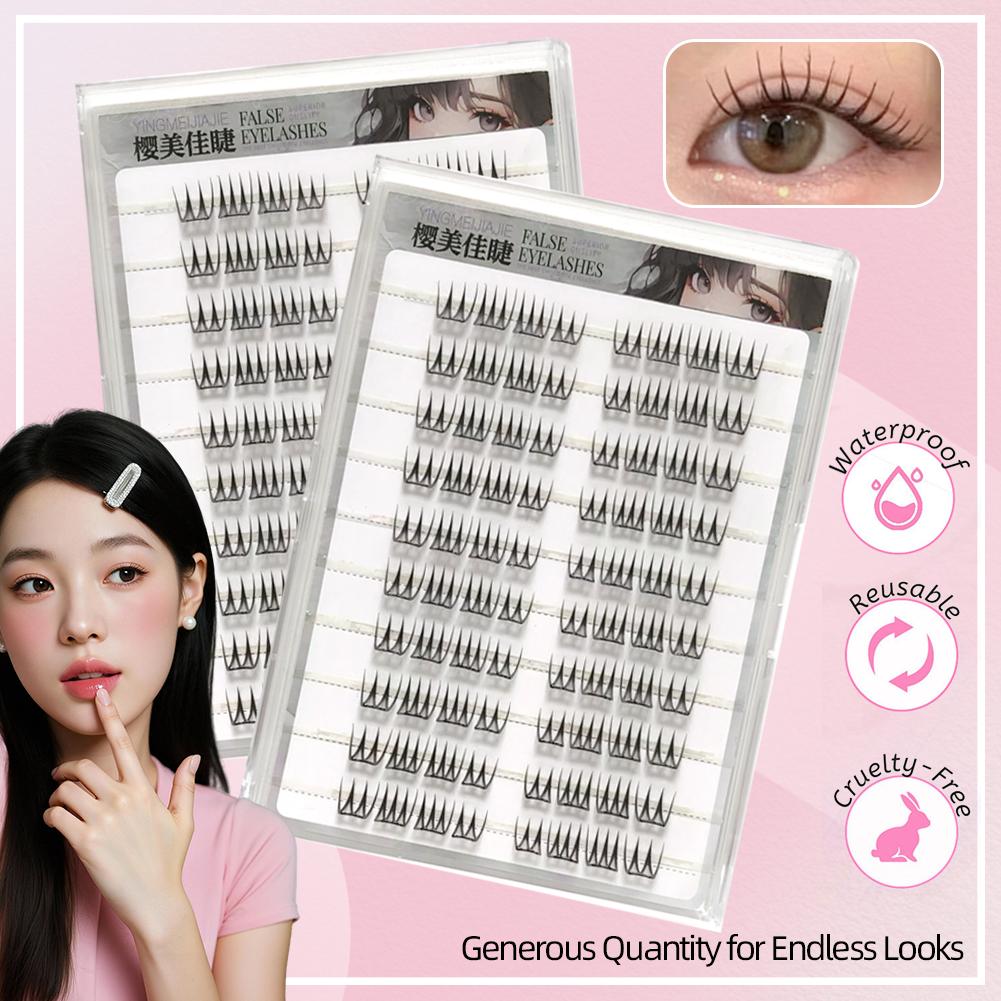 U Shape Glue-free False Eyelas - Eyelash Extension Korean Style avis et prix