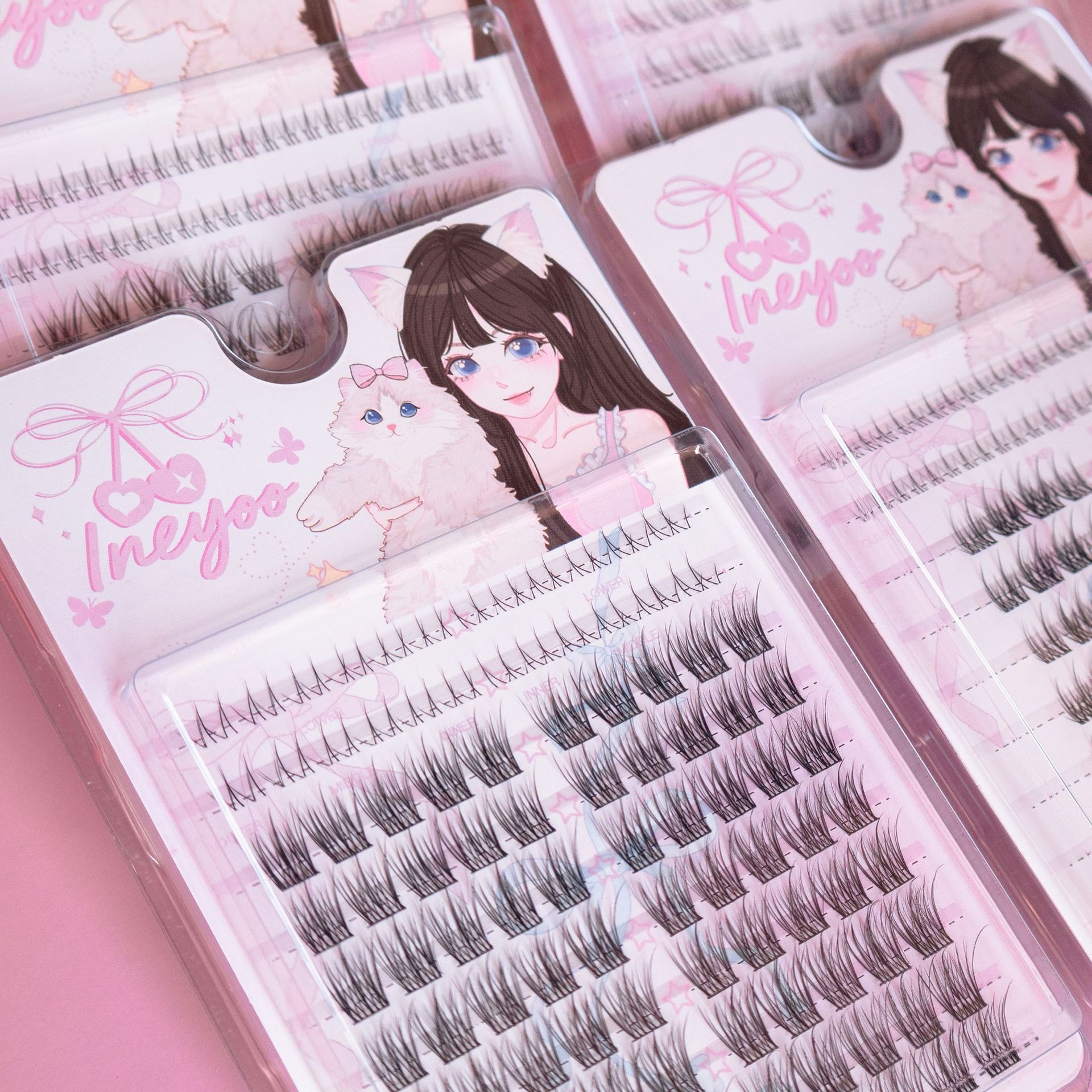 Long Slender False Eyelashes B - Eyelash Extension In Chinese avis et prix