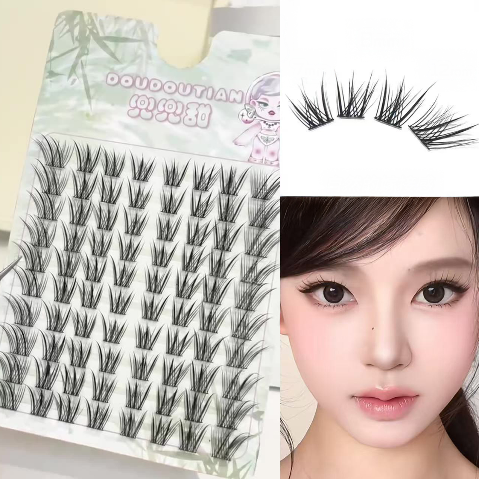 New Chinese Style Foxes Fluffy - Eyelash Extension In Chinese avis et prix