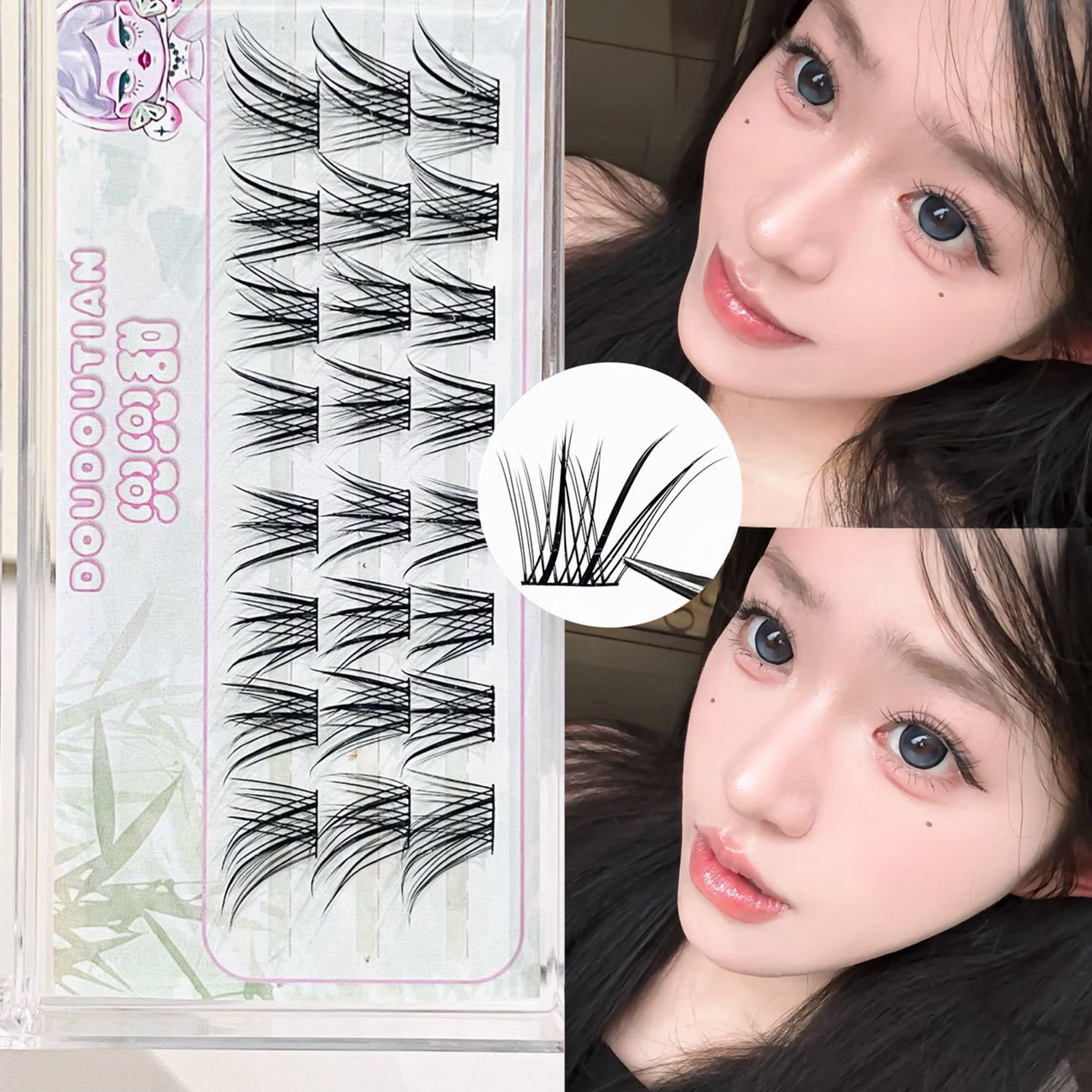 New Chinese Style Foxes Fluffy - Eyelash Extension In Chinese avis et prix