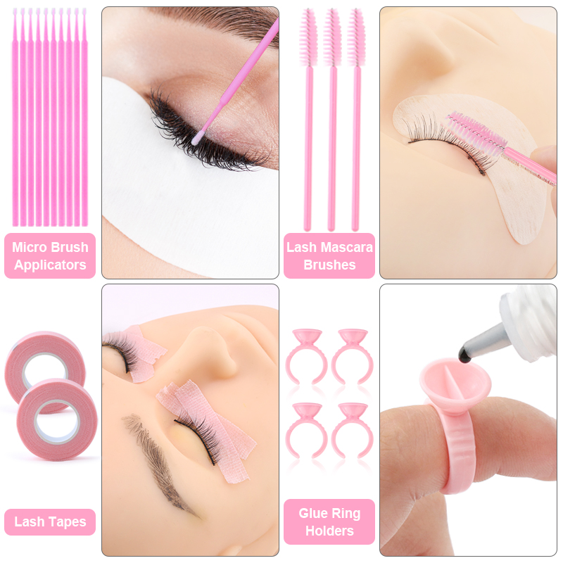 268PCS Eyelash Extensions Kit  - Eyelash Extension Fan avis et prix