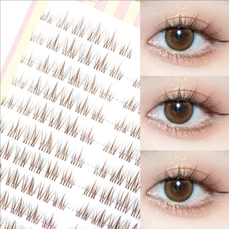 MJ Brown Sunflower False Eyela - Eyelash Extension In Chinese avis et prix