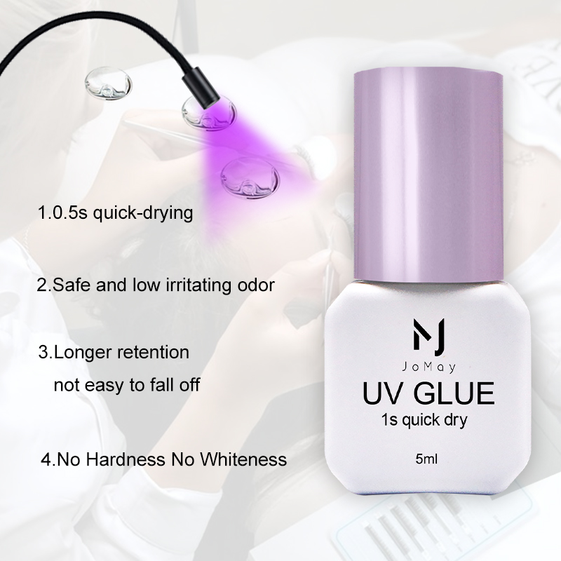 JOMAY UV Glue 0.5S Eyelash Glu - Sensitive Lash Glue avis et prix