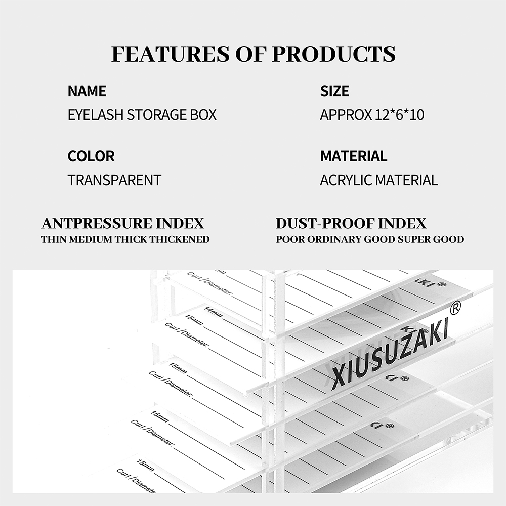 XIUSUZAKI False Eyelashes Stor - Lash Mapping Sticker avis et prix