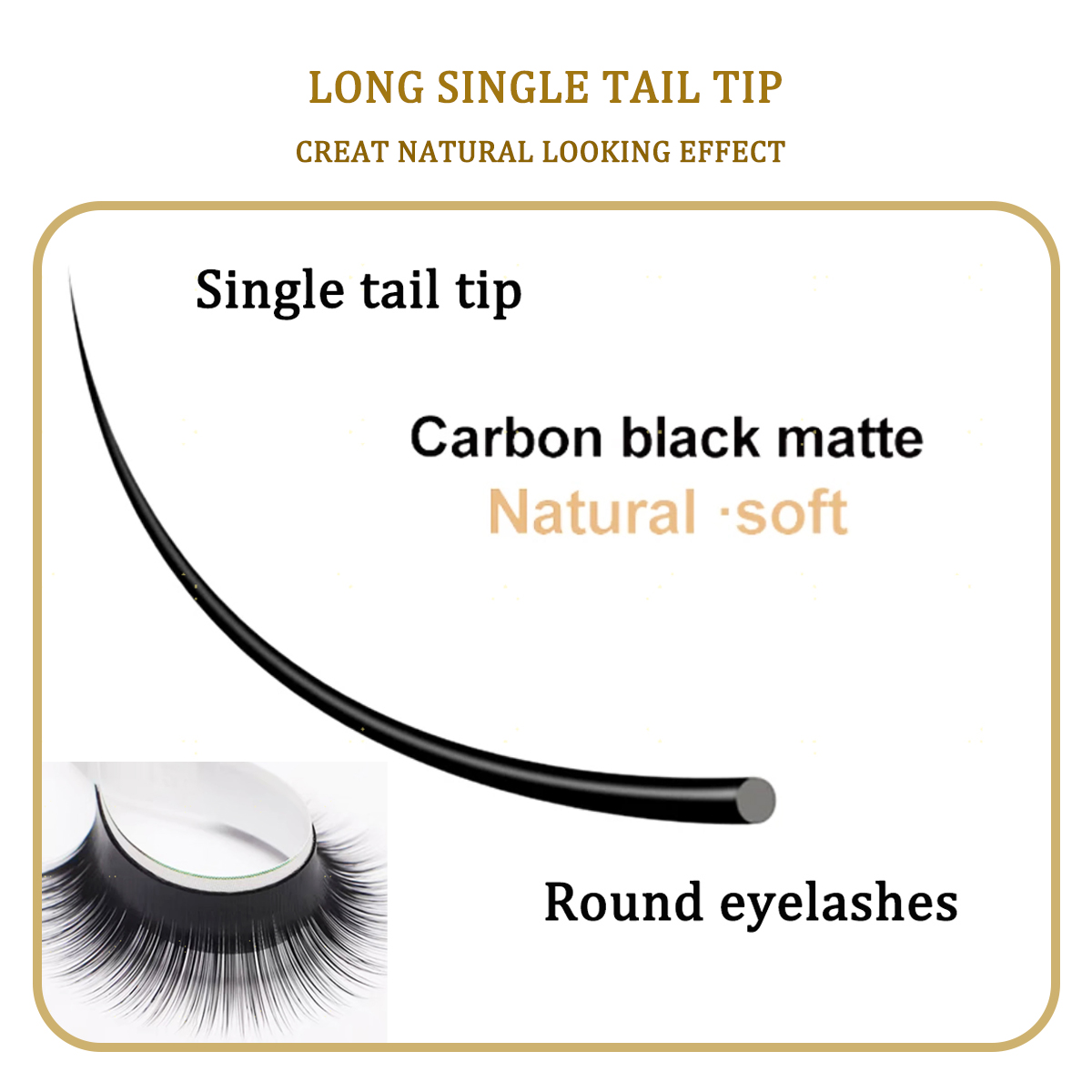 Domi Faux Mink False Individua - Eyelash Extension Fan avis et prix