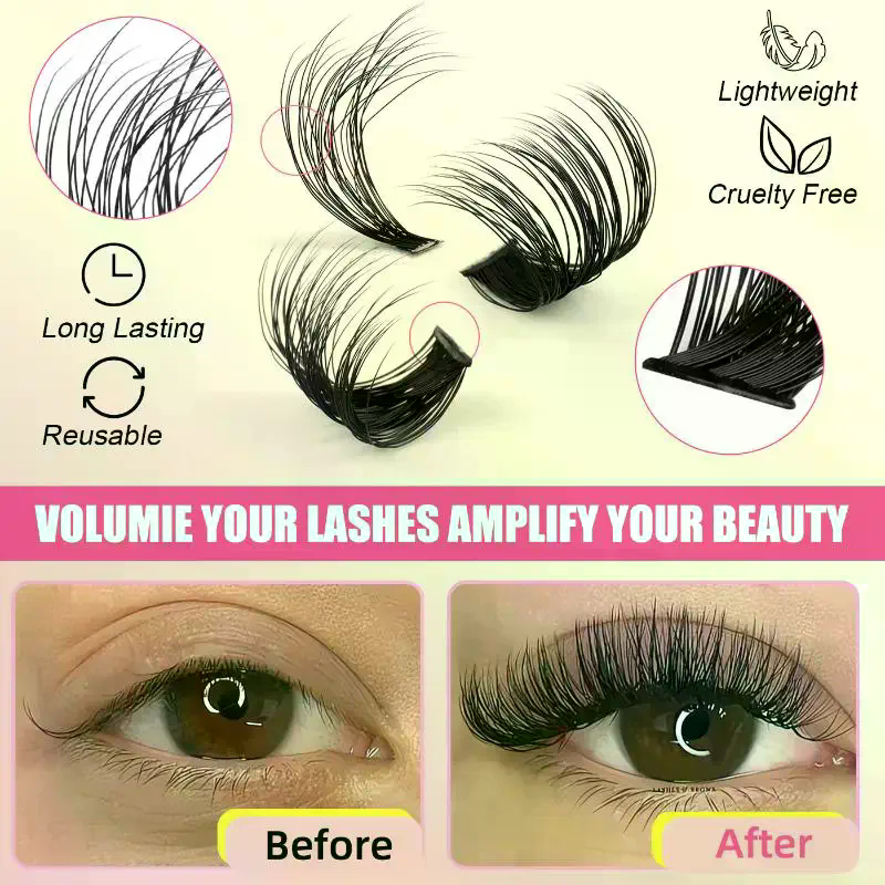 Cluster Lashes Kit Individual  - Faux Mink Lash avis et prix