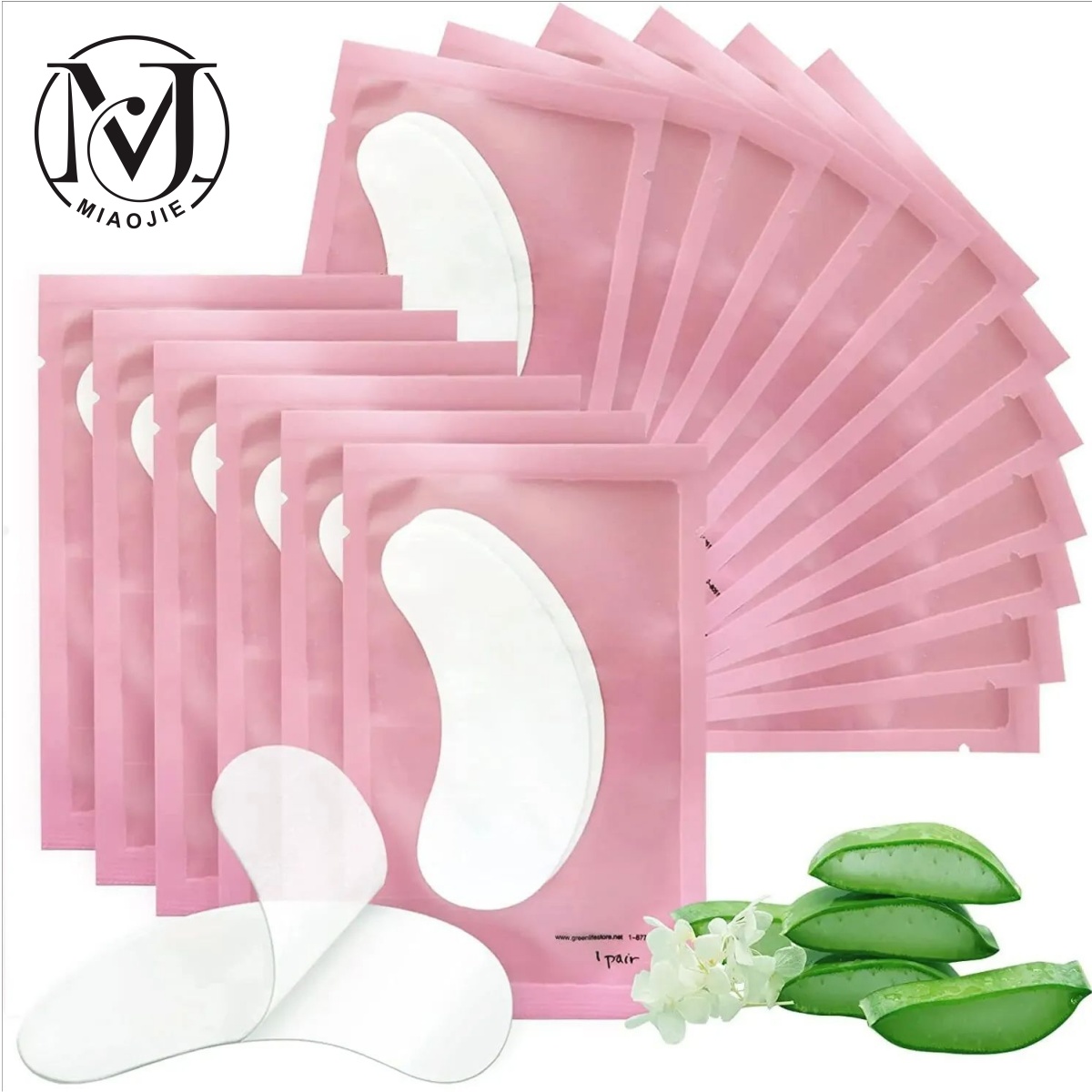 MJ 100 Pairs Eye Pad Eyelash P - Lash Mapping Sticker avis et prix