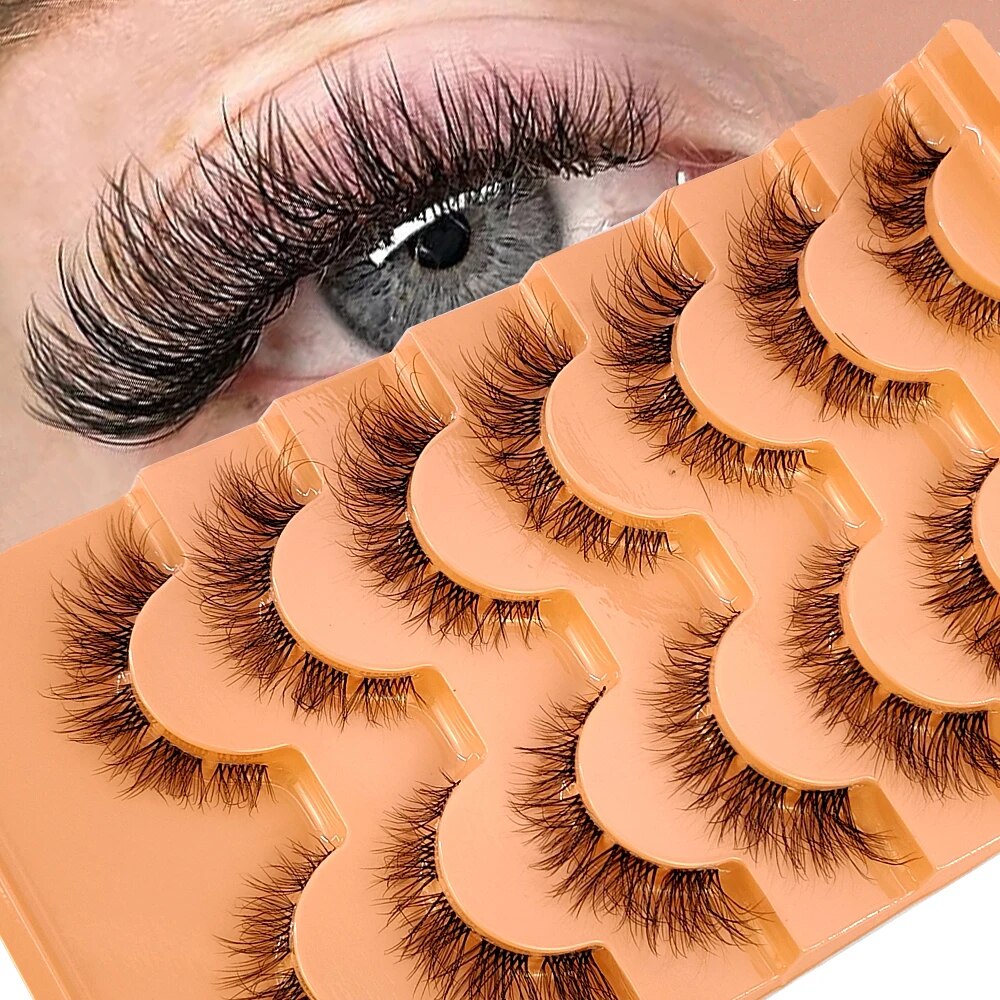 7pairs Mink Eyelashes Invisibl - Eyelash Extension For Big Eyes avis et prix