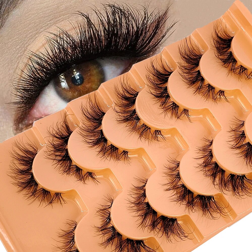 7pairs Mink Eyelashes Invisibl - Eyelash Extension For Big Eyes avis et prix