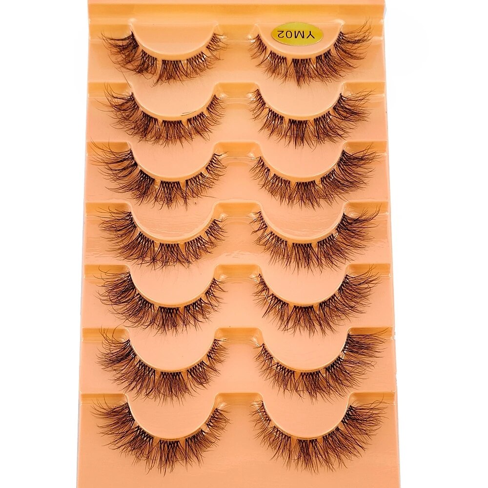 7pairs Mink Eyelashes Invisibl - Eyelash Extension For Big Eyes avis et prix