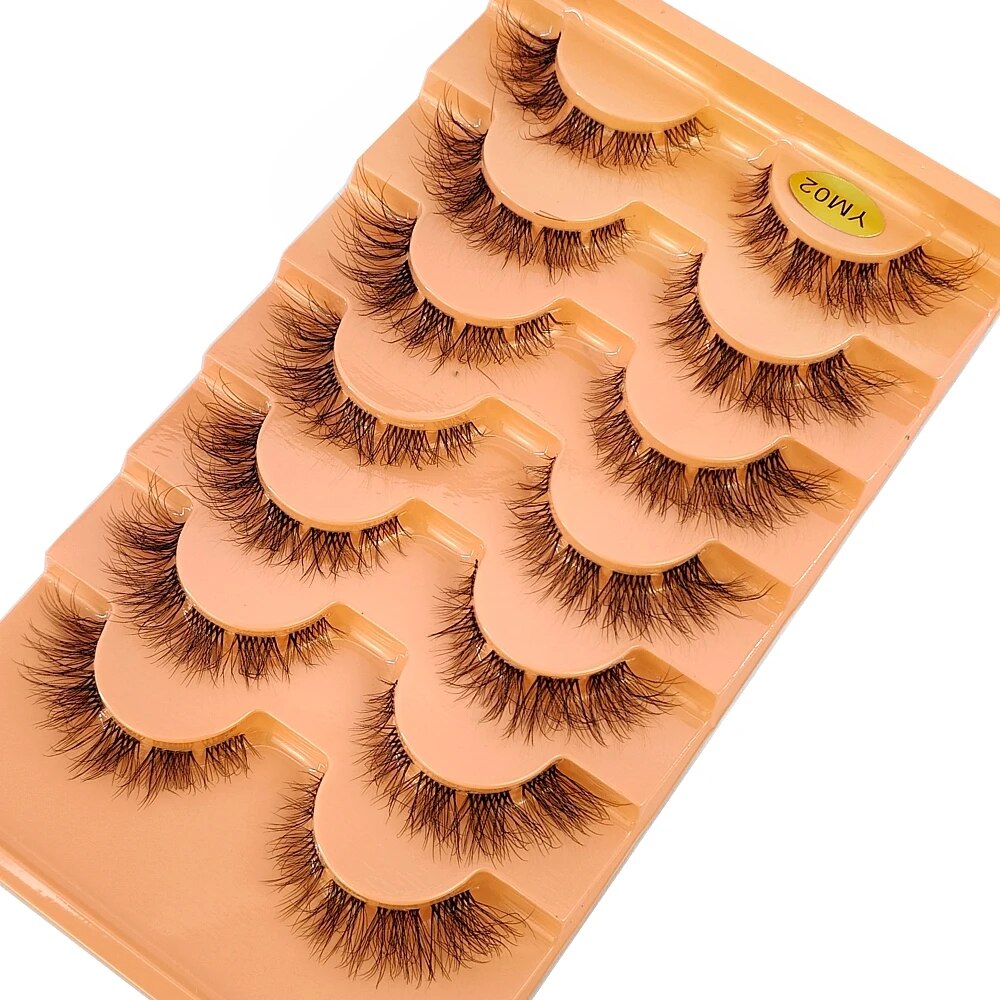 7pairs Mink Eyelashes Invisibl - Eyelash Extension For Big Eyes avis et prix
