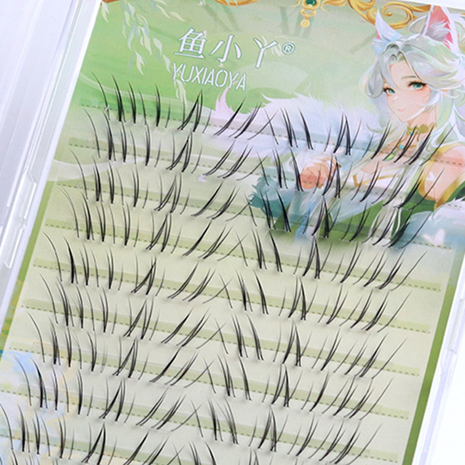 10 Rows Foxes Tail False Eyela - Eyelash Extension In Chinese avis et prix