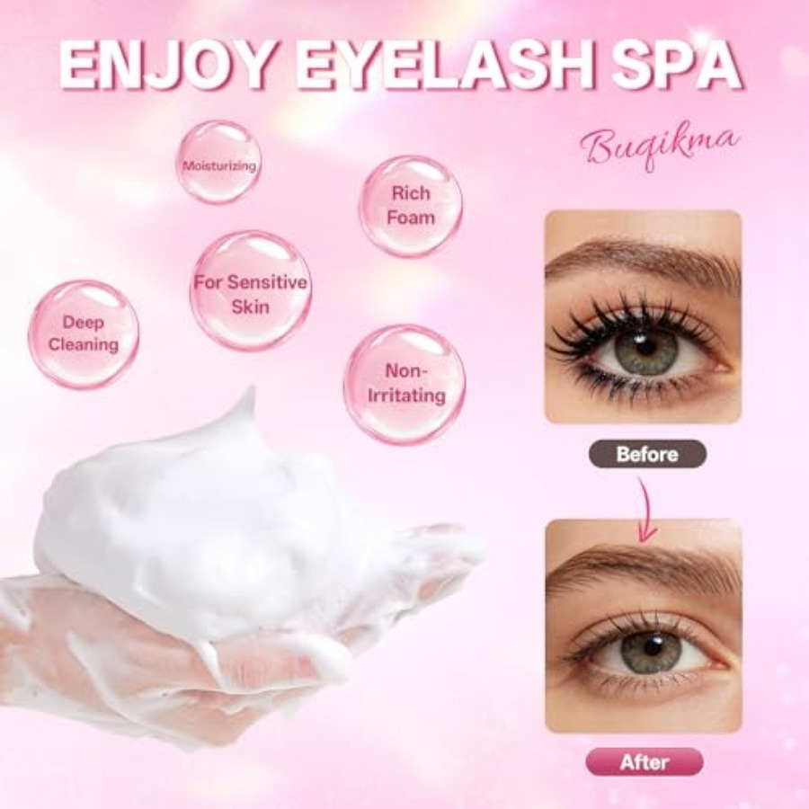 Lash Shampoo 2.11Floz Eyelash  - Eyelash Extension Fan avis et prix