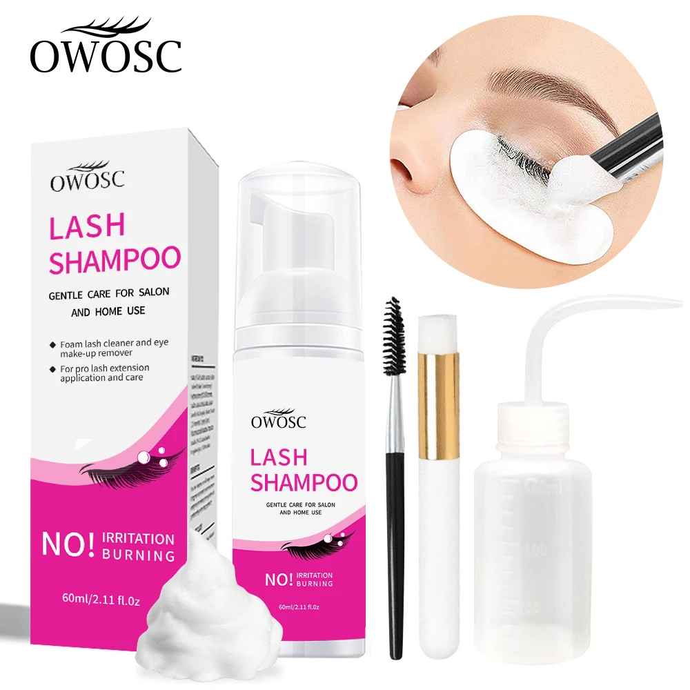 60ml Eyelash Extension Shampoo - Eyelash Extension Logo avis et prix