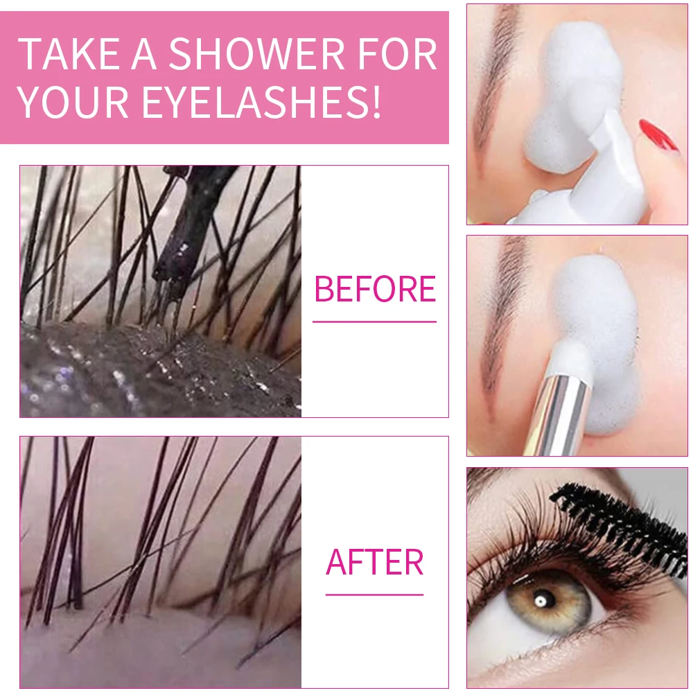 60ml Eyelash Extension Shampoo - Eyelash Extension Logo avis et prix
