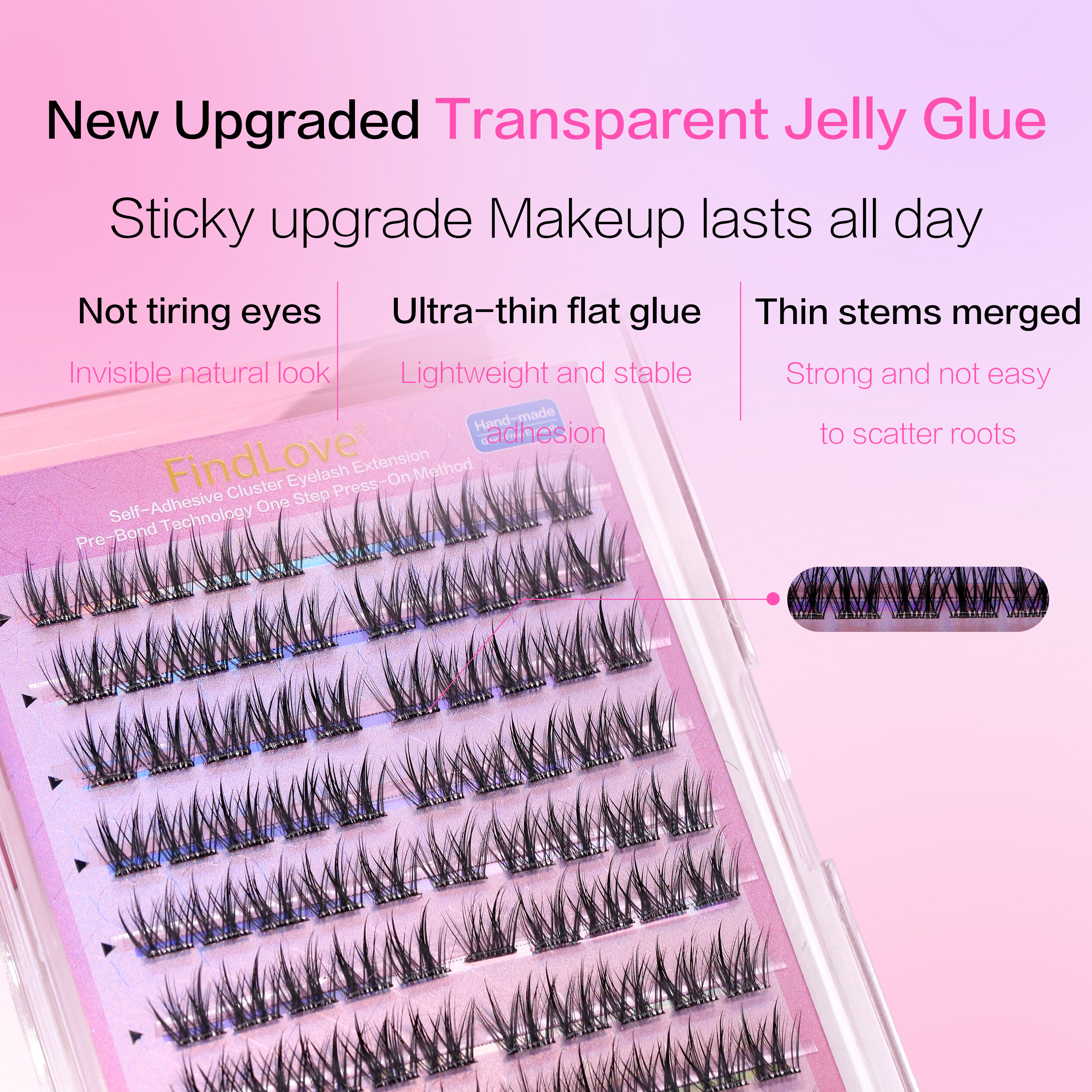 FindLove Pre Glued Lashes Mang - Eyelash Extension No 11 avis et prix