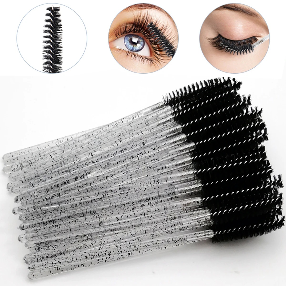 Wholesale 100PCS Mascara Spool - Eyelash Extension Salon avis et prix