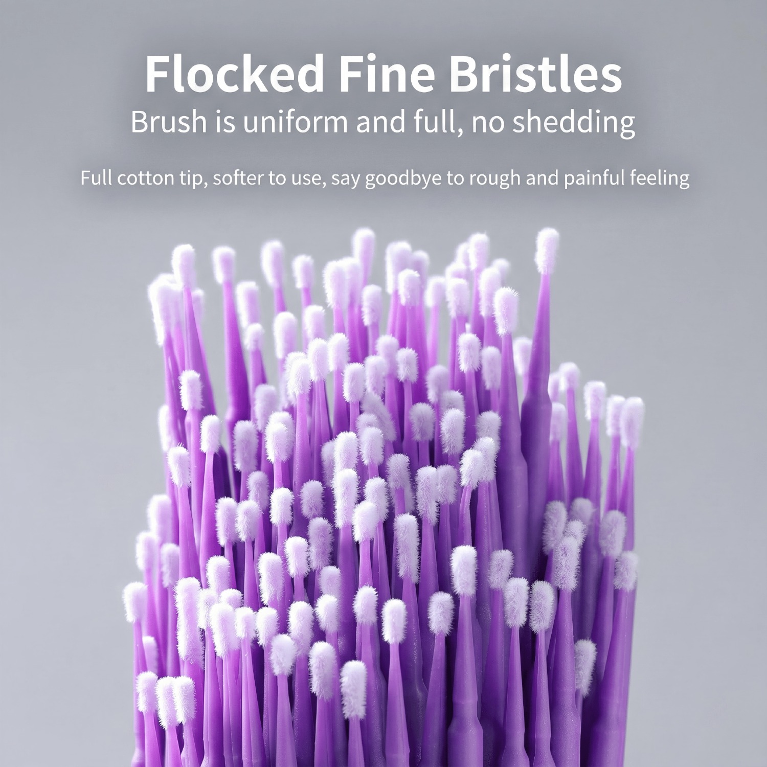 100Pcs Purple Micro Brushes Po - Eyelash Extension Salon avis et prix