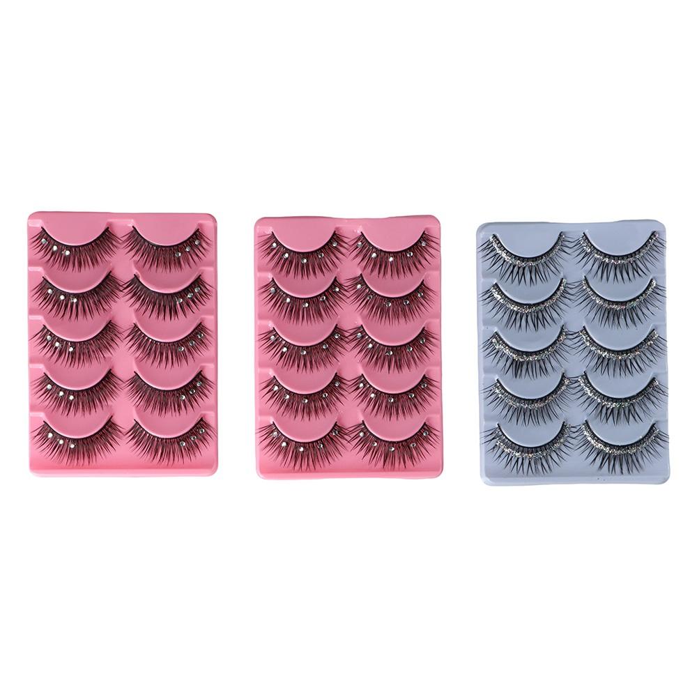 Sequins Thick Cross Lash Eye M - Eyelash Extension For Big Eyes avis et prix