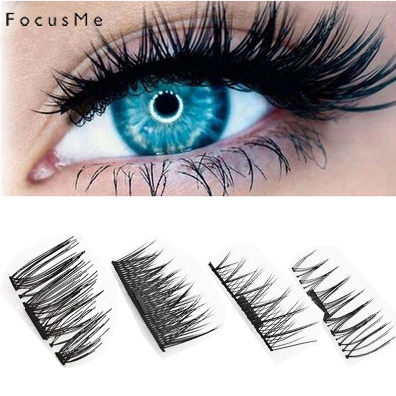 FocusMe 4pcs/2Pair Double Magn - Eyelash Extension For Big Eyes avis et prix
